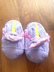 Kids Unicorn Slippers Size 12