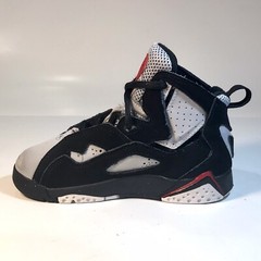 Jordan True Flight Black/Red/Gray Lifestyle Sneakers Size 11C (343796-060)