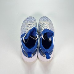 Nike Zoom KD 9 Blue White Athletic Basketball Shoes 855908-411 Youth Size 5.5Y