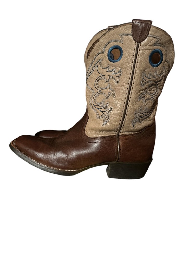Ariat 10005993 Youth Size 5.5 Crossfire Square Toe Rough Stock Western Boots