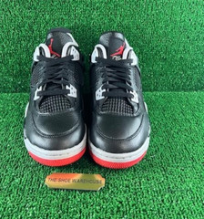 Air Jordan 4 Retro Bred Reimagine B-GRADE Shoe FQ8213-006 GS Sz 6.5Y / WMNS Sz 8