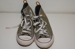 Converse Chuck Taylor Army Green High Top Youth Shoes 2 US