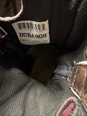 Durango DBT0216Y Brown Denim Blue Lil’ Rebel Pro Western Boots 1M