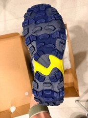 Merrell Moab Speed 2 Mid Waterproof Hiking Boots Blue Green Outdoor Kids size 5