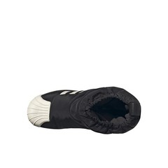 adidas Superstar 360 Winterized Round Toe Pull On Toddler Girls Black Casual Bo