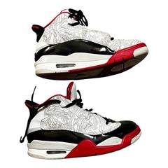 Size 4.5 (GS) – Jordan Dub Zero 2022 Mid Varsity Red
