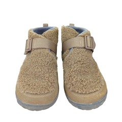 Chaco Ramble Fluff Puff Kids Cozy Camp Brown Fleece Sherpa Strap Bootie Shoe 6