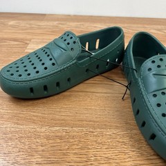 Floafers Prodigy-3 Forest Green/Black Loafers Shoes Big Kids Size 3 NEW