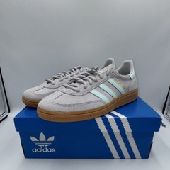 Adidas Handball Spezial J Grey Mint Gum Youth 7 Womens 8.5 NEW