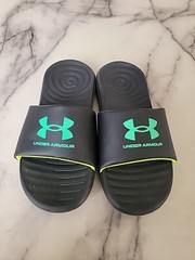Under Armour Ansa Fix Sandals 3023789-006 Size 4y