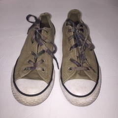 Youth Kids Camo Converse All Star Sneakers Size 3
