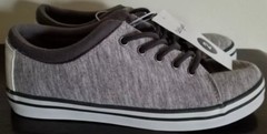 Cat & Jack™ ~ Youth Size 2 ~ Light Gray ~ Walter ~ Lace Up Casual Shoes/Sneakers