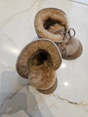 Kid’s handmade boots – sheepskin slippers