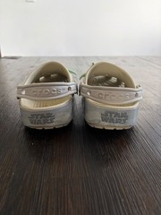 Crocs Star Wars Grogu Classic Original Version Clog Sz J3 Kids Baby Yoda Sandals