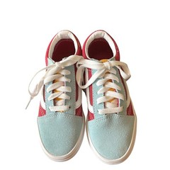 NWOT Vans Old Skool Retro Rainbow Sneakers Low Top Casual Shoes Kids Size 13