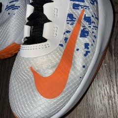 Nike Air Max Infuriate 2 Mid GS ‚White Blue Cone‘ basketball sneaker 6Y 61826-3