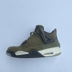 Jordan Air Jordan 4 Retro SE Craft GS FB9928-200 Olive Vanilla 7Y (barely worn)