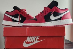 Size 5.5 (GS) – Jordan 1 Low Black Very Berry
