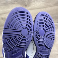 Nike Dunk High Electro Purple Midnight Navy GS Size 5.5Y Womens Size 7