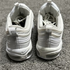 Nike Air Max 97 Triple White Metallic Silver 921522-104 Youth GS 7Y WO’s 8.5
