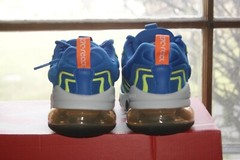Youth Kids Nike Air Max 270 React Eng (GS) Sz 6 Y (CD6870 401) Soar Orange Volt