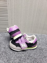 New Balance Kid Sneaker 6 Multicolor Logo Hook & Loop Closed Toe Toddler Shoe