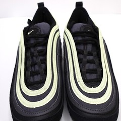 Nike Air Max 97 GS Barely Volt Black 921522-016 Youth Size 5Y Womens 6.5