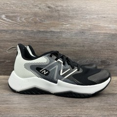 New Balance Rave Run v2 Shoes Boy size 5.5 Youth Black White sneakers