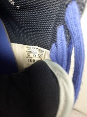 2009 Nike Blazer Mid White Blue Purple Sneakers Youth Size 6Y / Womens Size 7.5