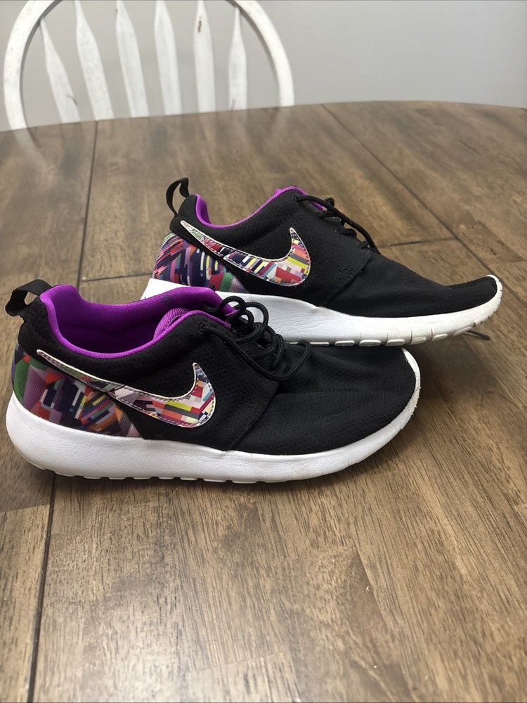 Nike Roshe 2016 One Print GS 677784-004 Youth Kids US Size 5Y Great Condition