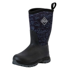 Muck Kid’s Rugged II Boot – Black/Mountain Terrain Print