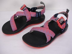 CHACO Z/1 ECOTREAD SINGLE STRAP MULTI COLOR SPORT SANDALS BIG KIDS YOUTH 13
