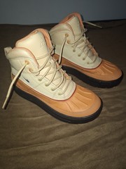 Nike WOODSIDE 2 HIGH (GS) SAND / ORANGE (524872 201) Sz 5.5 Youth