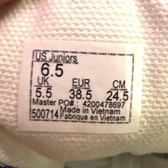 Vans Old Skool Navy True White Sneakers Unisex Youth Junior 6.5 VN000D2VNVY