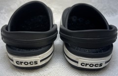 Crocs Cute Junior Size 5 Black and White Good Condition Kids
