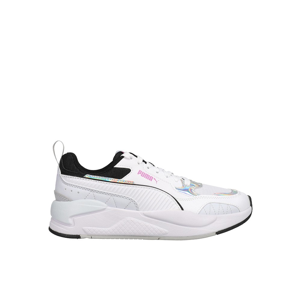 PUMA XRay 2 Square Glow Slip On Youth Girls White Sneakers Casual Shoes 383721-