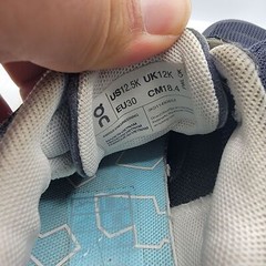 On Cloud Cloudplay Kids 12.5K Blue Athletic Sneakers School Casual Walking Out