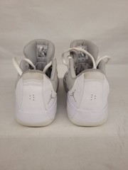 Jordan Unisex Kids White-Metallic-Silver Luka 1 Sneaker Size 5.5
