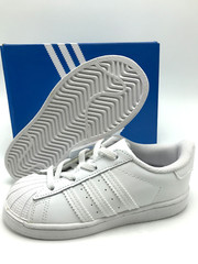 ADIDAS Superstar EL I Cloud White (TD) EF5397 Toddler shoes 4-10K