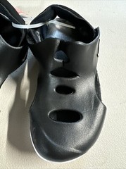 Kids Black White Nike Sunray Protect 3 (PS) Sandals Size 8C DH9462-001