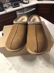 UGG Kids Tasman II Chestnut Slipper Shoe With 100% Authentic 1019066K Size 35-38