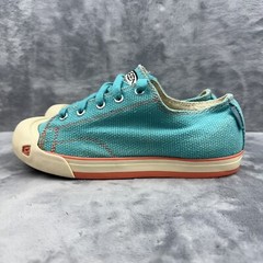 Keen Coronado Sneakers Canvas Vulcanized Rubber Teal – Kid Size 4 US 37 EU