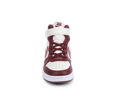 Nike Court Borough Mid 2 Mid Top Size: 3Y Kids Sneakers Pearl/Team Red