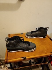 Size 6Y (GS) – Jordan Dub Zero Mid Black Cement