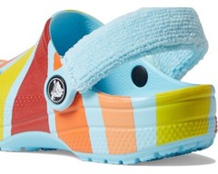 NEW Crocs Sensory Classic Terry Cloth Clog (Little Kid/Big Kid) (208964-4LE)