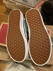Vans Kids Classic Theory Checkerboard Slip On Shoes Size: US 2.0 EUR 32.5 CM 20