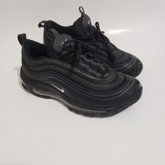 Nike Air Max 97 GS Triple Black Running Shoes 921522-011 Size 4.5Y Women’s 6