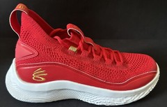 Under Armour Steph Curry Flow 8 Chinese New Year Red Size 4.5Y New 3024036-600