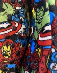 Fuzzy Babba Slipper Socks Marvel Comics Non Slip Warm Child’s S/M New, Tags