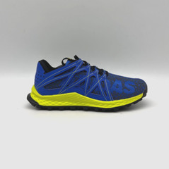 adidas Vigor Bounce J Blue & Neon Trail Running Shoes Kids 4 / 36 EU BY3446